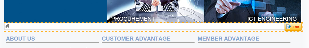 Mouse over edit button Mouse over edit button